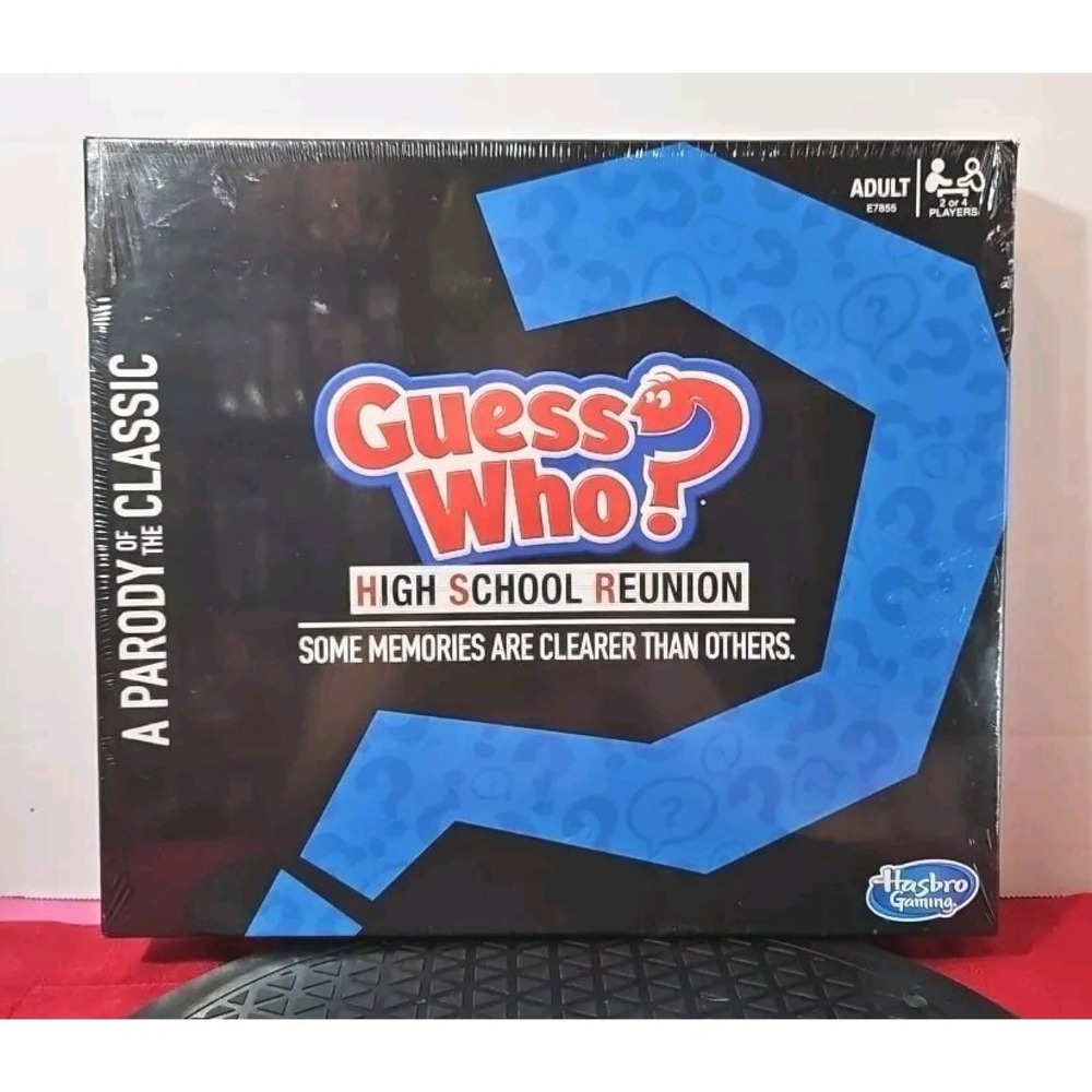Guess Who? High School Reunion Parody Game Adult Party Game by Hasbro,‎ NEW!